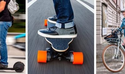 velo trotti skateboard