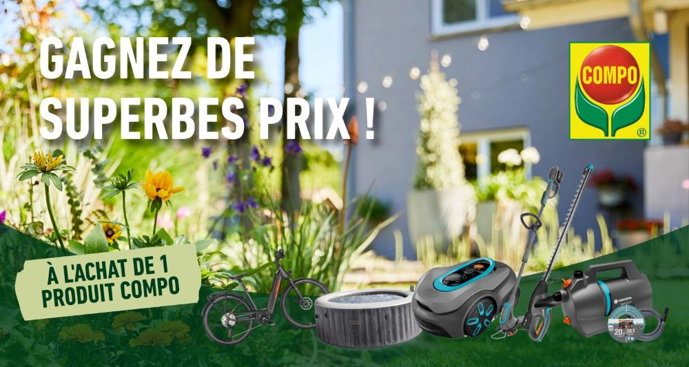 Transformez votre jardin en paradis avec COMPO !